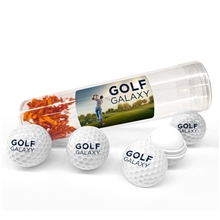 PVC TUBE 4 Pack with Golf Chap Balm