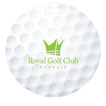 Full Color Luggage Tags - Golf Ball