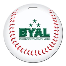 Full Color Luggage Tags - Baseball