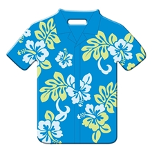 Full Color Luggage Tags - Hawaiian Shirt