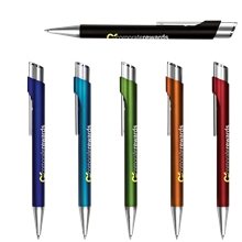 Metallic Pen With Silver Accents