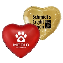 17 Heart Helium Saver XtraLife(R) Foil Balloons