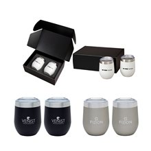 Brisbane II Two - Piece Classic Wine Tumbler Gift Set