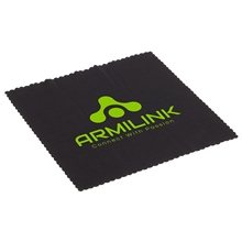 6 x 6 220GSM Microfiber Lens Cloth with Antimicrobial Additive