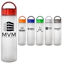 Arch 22 oz Frosted Glass Bottle