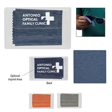 Heathered Cleaning Cloth In Case
