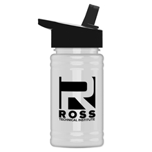 UpCycle - Mini 16 oz rPET Sports Bottle With Flip Straw Lid