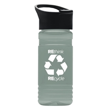 20 oz UpCycle rPET Bottle With Pop Up Sip Lid