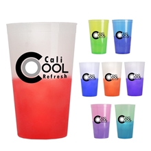 Cups - On - The - Go 22 oz Cool Color Change Stadium Cup