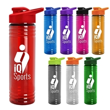 24 oz Slim Fit Water Bottles With Drink - Thru Lid