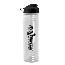 24 oz Slim Fit Water Bottle With Flip Lid