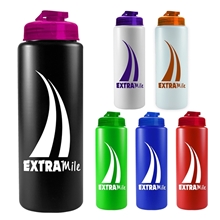 The Sports Quart USA Flip Lid - 32 oz Sports Bottle