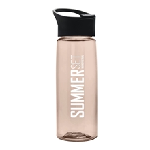 The Flair - 26 oz Transparent Tritan(TM) Bottle with Pop - up lid