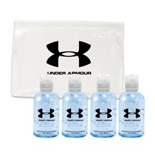 4 Pack of 2 oz Sanitizer in EVA zip lock bag