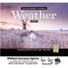 The Old Farmers Almanac(R) Weather Watchers 2026 Stapled