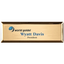 Aspen Executive Name Badge (Standard Size 1 x 3)