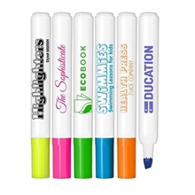 Brite Spots(R) Fluorescent Highlighters with White Barrel - USA Made