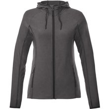 Womens KAISER Stretch Knit Full Zip Lightweight Jacket Hoodie