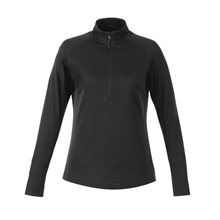 Womens CRANE Performance Knit Half Zip with Thumb Holes