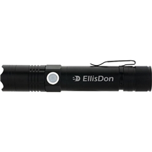 Rechargeable 3W Aluminum Focus Flashlight