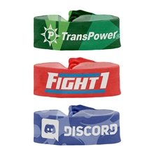 3/4 Dye - Sublimated Elastic Fold - Over Wristband