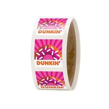 1 x 1 Square Roll Labels