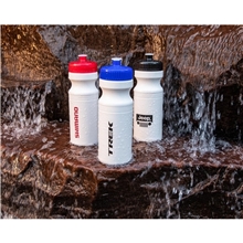 ACCONA 24 oz PET Sports Bottle with Push / Pull Lid