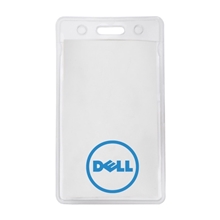 2 x 3 5/8 Printed Small Vertical Vinyl Pouch