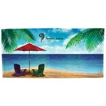 Waters Edge Stock Design Beach Towel