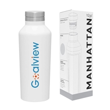 16.9 oz h2go manhattan - Matte White