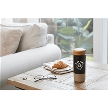 Arlo Ceramic Tumbler with Bamboo lid 11oz