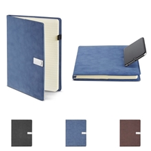 Leeman Nuba Cover With Phone Stand Refillable Journal 6.3 X 8.39