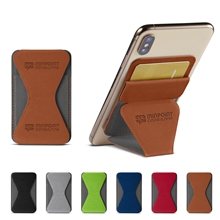 Leeman Tuscany(TM) Magnetic Card Holder Phone Stand