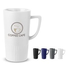 Prime Line 20 oz Texture Base Tall Ceramic Mug