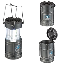 Duo Camping Lantern - Style Flashlight And Fan