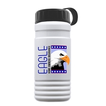 20 oz UpCycle rPET Bottle With Tethered Lid