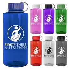 Garyline(R) Mountaineer Tritan(R) Bottle with Tethered Lid - 36 oz