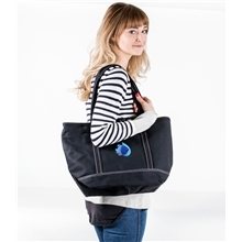 Sailway Solid Zippered Tote
