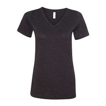 BELLA + CANVAS - Womens Relaxed Triblend Short Sleeve V - Neck Tee