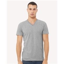 BELLA + CANVAS - Heather CVC V - Neck Tee