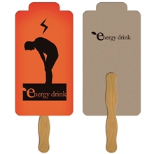 Battery Recycled Hand Fan - Paper Products