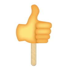 Thumbs up Mini Hand Fan - Paper Products
