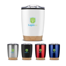 12 oz Symmetry Tumbler With Bamboo Base
