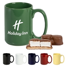 15 oz Ceramic Mug With Mini Smores Kit