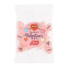 1/2 oz Snack Pack - Imprinted Conversation Hearts