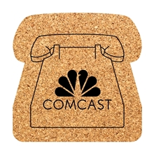 Phone Shaped Cork Coasters