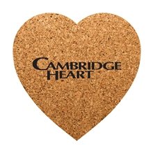 Heart Shaped Cork Coasters