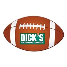 Full Color Coaster - Football Shape