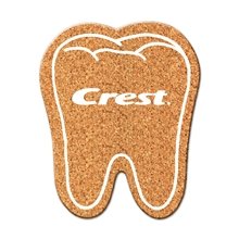 Cork Coasters - Tooth Shape