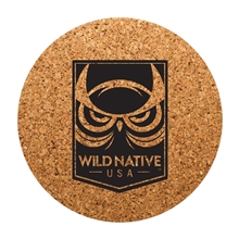 Cork Coasters Round Shape